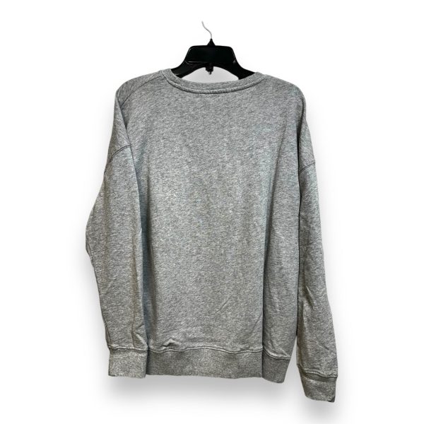 Holiday Sweatshirt Collar By Clothes Mentor In Grey, Size: Xl For Discount