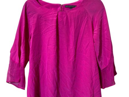 Top 3 4 Sleeve By Antonio Melani In Pink, Size: S Supply