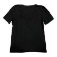 Top Short Sleeve Basic By Banana Republic In Black, Size: S Sale