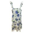 Carrie Ruffle Dress Casual Maxi By Draper James In Floral Print, Size: 2x For Sale