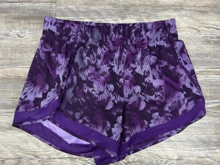 Athletic Shorts By Athleta In Purple, Size: Xs Cheap