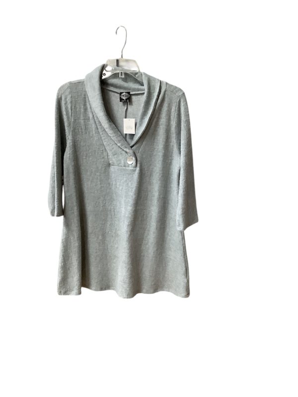 Sweater By Cal Style In Grey, Size: M Hot on Sale