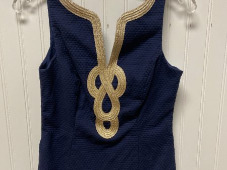 Top Sleeveless Designer By Lilly Pulitzer In Blue, Size: S Online