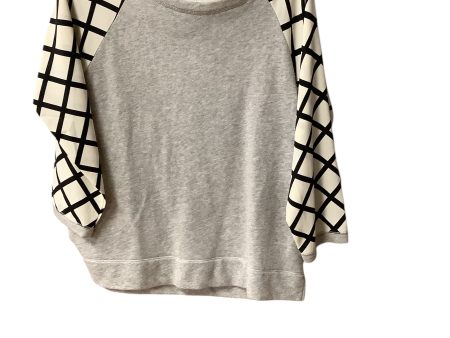 Top Long Sleeve By J. Crew In Grey, Size: M Discount