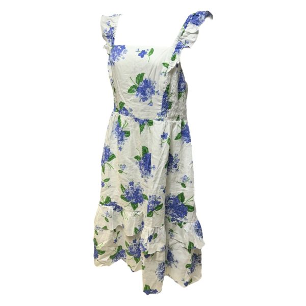 Carrie Ruffle Dress Casual Maxi By Draper James In Floral Print, Size: 2x For Sale