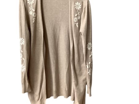 Cardigan By Clothes Mentor In Beige, Size: M Supply