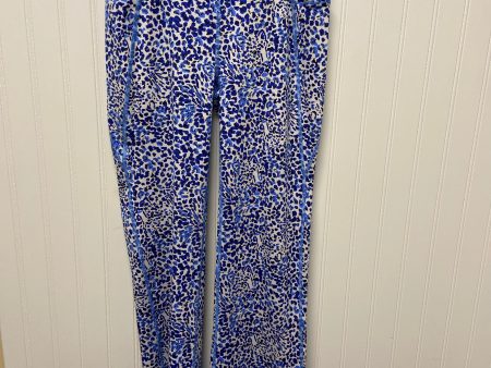 Pants Designer By Lilly Pulitzer In Blue & White, Size: M Sale