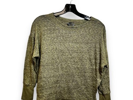 Top Long Sleeve Basic By Anthropologie In Olive, Size: Xs For Cheap