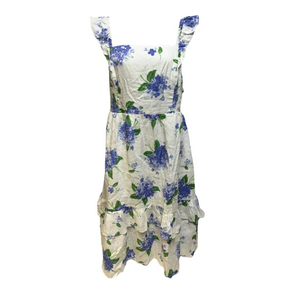 Carrie Ruffle Dress Casual Maxi By Draper James In Floral Print, Size: 2x For Sale