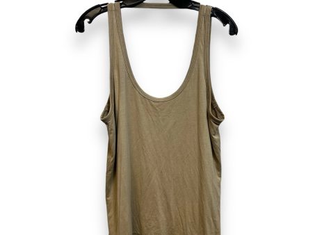 Athletic Tank Top By Lululemon In Tan, Size: 8 Discount