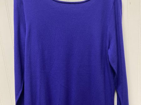 Sweater Designer By Lilly Pulitzer In Purple, Size: Xl Online Hot Sale