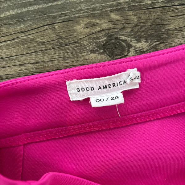 Skirt Mini & Short By Good American In Pink, Size: 00 Discount