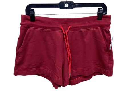 Athletic Shorts By Athleta In Red, Size: M Fashion