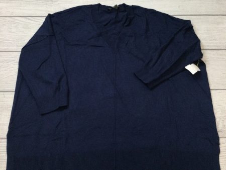 Sweater By Ann Taylor In Blue, Size: L Supply