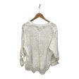 Blouse 3 4 Sleeve By Clothes Mentor In White, Size: Xl Fashion