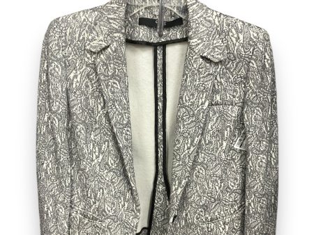 Blazer By Clothes Mentor In Grey, Size: M Supply