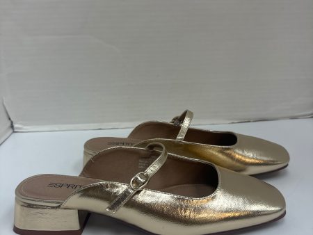 Shoes Flats By Esprit In Gold, Size: 10 Hot on Sale