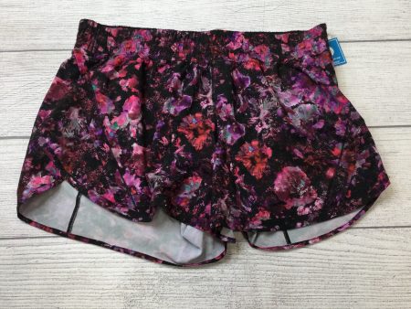 Athletic Shorts By Lululemon In Floral Print, Size: 16 Online Sale