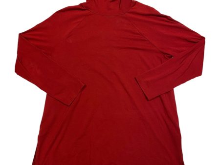 Tunic Long Sleeve By J. Jill In Red, Size: L For Cheap