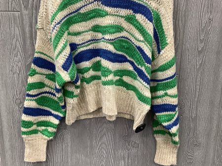 Sweater By Aerie In Blue & Green, Size: Xs Fashion