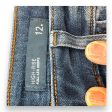 High rise full leg crop Jeans Wide Leg By J. Jill In Blue Denim, Size: 12 Online Hot Sale