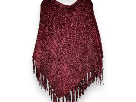 Shawl By Ellen Tracy In Red, Size: Osfm Supply