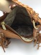 Michael Kors Saddle Fringed Leather Handbag Designer Cheap