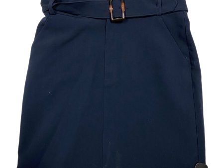 Skirt Mini & Short By Banana Republic In Navy, Size: 12 Online Sale