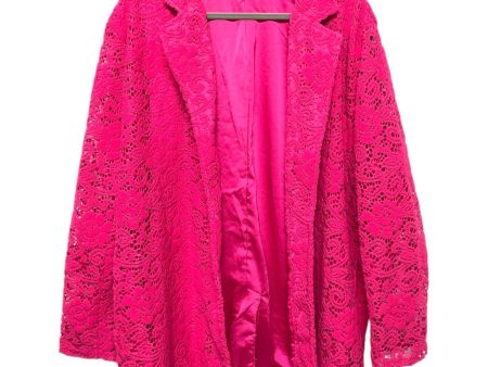 Blazer By Clothes Mentor In Pink, Size: 2x Online Hot Sale