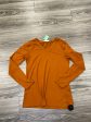 Top Long Sleeve By Zenana Outfitters In Orange, Size: L Online Sale