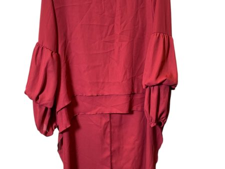 Tunic Long Sleeve By Cmc In Red, Size: S Online