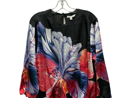 Top Ls By Chicos In Black & Pink, Size:M Hot on Sale