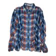 Top Long Sleeve Designer By OPENING CEREMONY In Plaid Pattern, Size: 6 For Sale