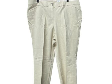 Pants Chinos & Khakis By Chicos In Beige, Size: 18 Online Sale