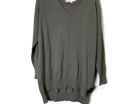 Top Long Sleeve Basic By Pink Lily In Grey, Size: S Hot on Sale