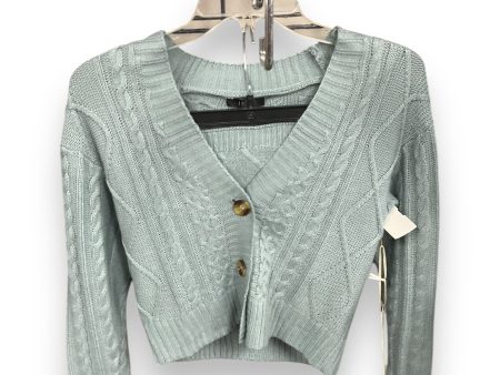 Sweater 2pc By Iris In Teal, Size: M Online now