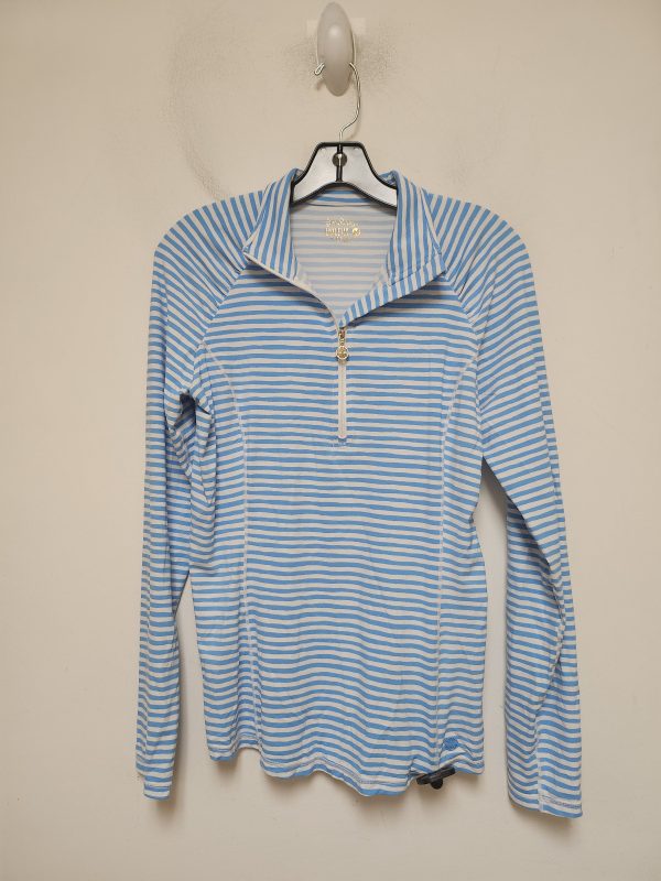 Top Long Sleeve Designer By Lilly Pulitzer In Striped Pattern, Size: M For Sale