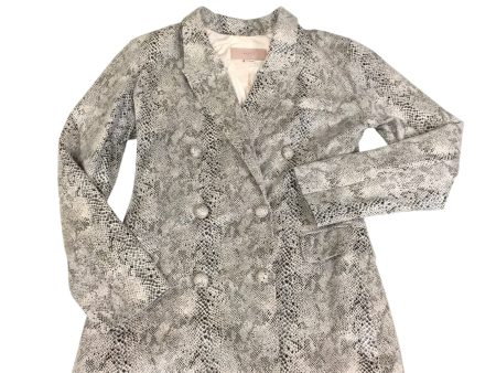 Blazer By Blanknyc In Snakeskin Print, Size: S For Cheap