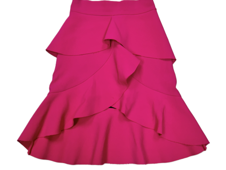 Skirt Midi By Zara Women In Pink, Size: M Cheap