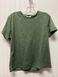 Top Short Sleeve Basic By Cmc In Green, Size: Xl Discount