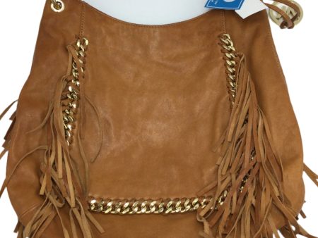 Michael Kors Saddle Fringed Leather Handbag Designer Cheap