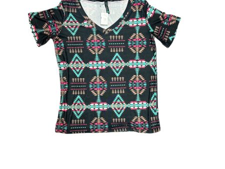 Top Short Sleeve By Cmc In Multi-colored, Size: L Supply