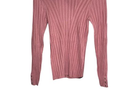 Top Long Sleeve By White House Black Market In Pink, Size: S Hot on Sale