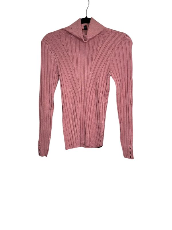 Top Long Sleeve By White House Black Market In Pink, Size: S Hot on Sale