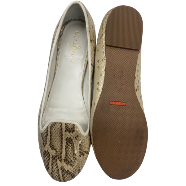 Shoes Flats By Cole-haan In Snakeskin Print, Size: 10.5 Fashion