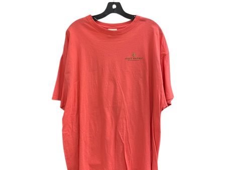 Top Short Sleeve Basic By Simply Southern In Pink, Size: 2x on Sale