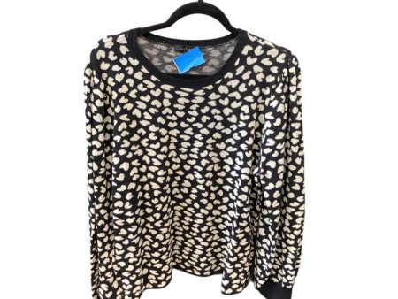 Sweater By Ann Taylor In Black & Tan, Size: Xxl Online Sale