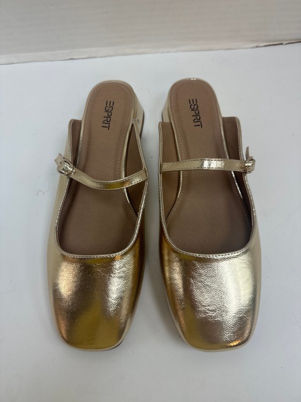 Shoes Flats By Esprit In Gold, Size: 10 Hot on Sale