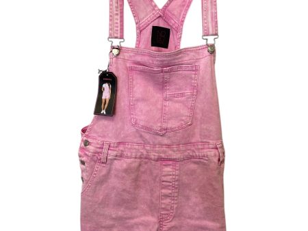 Shortalls By No Boundaries In Pink, Size: Xxl on Sale