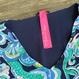 Top Long Sleeve Designer By Lilly Pulitzer In Blue & Green, Size: Xs Supply